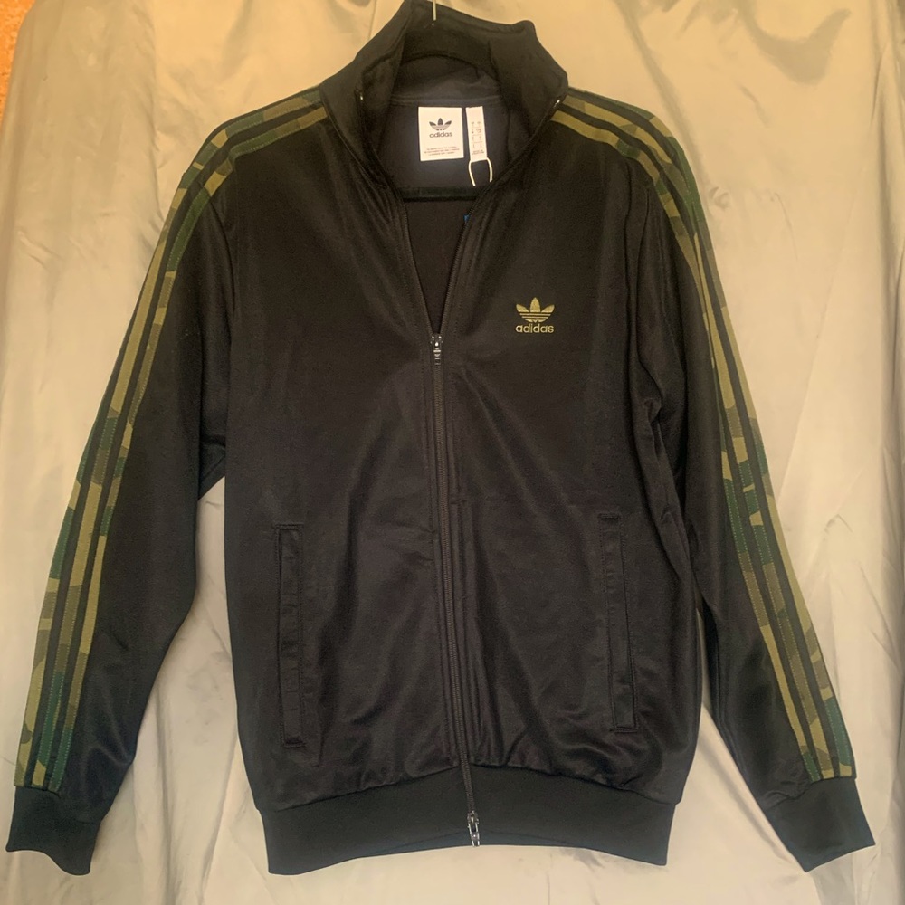 NWT Adidas Track Zip up Sweater